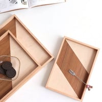 صينية تقديم مستطيلة صغيرة