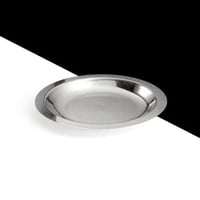 صحن ستيل لتقديم الحلويات