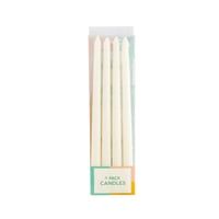 شمع سادة 4 حبات