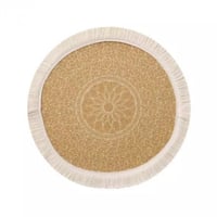 مفرش سفرة أصفر