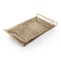 صينية تقديم حديد