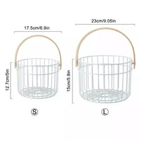 سله حديد مع حامل