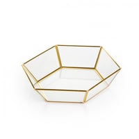 صحن تقديم زجاجي