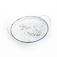 صحن تقديم حديد كبير