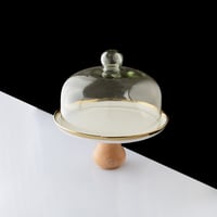 صحن تقديم بغطاء