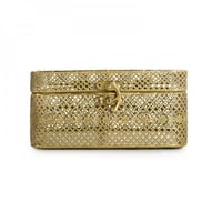 صندوق حديد مربع كبير بغطاء