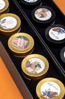 صندوق شموع بروائح مميزة