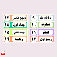 بطاقات السبورة