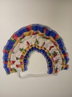 ربطة شعر فستان شالكي 1