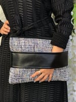 شنط باوتش نسائي شانيل شتوي بتصميم أنيق - CH5