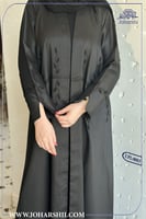 عباية سوداء فخمة مع شك أنيق