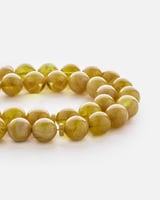 سبحة بكلايت أصفر بتصميم فخم وأنيق تمليكة