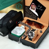 اطقم رجالية فخمة من برستيج مع ساعة وكبك وعطر - 171...