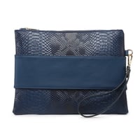 شنط يد باوتش جلد التمساح الصناعي - متعددة الألوان...