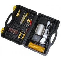 طقم ضاغط محمول للسيارة إطارات السيارة مع مجموعة مل...