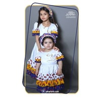 فستان شالكي طبقات