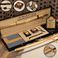 بوكس إهداء رجالي فاخر بتصميم مخصص مع شماغ وسيف ليز...