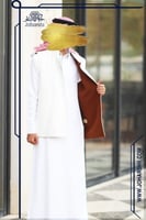 سديري رجالي شتوي دبل فيس لون ابيض جملي - سديري جوخ...