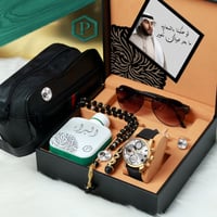اطقم رجالية فخمة من برستيج مع ساعة وكبك وعطر - 171...