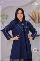 عباية لون كحلي غامق شك