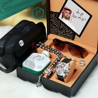 اطقم رجالية فخمة من برستيج مع ساعة وكبك وعطر - 171...