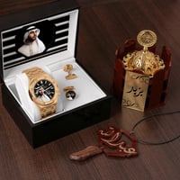 اطقم رجالية ساعات فاخرة مع ساعة كلاسيكية A-1712