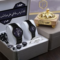 اطقم زوجيه راقية بإكسسوارات استيل فاخرة F-114