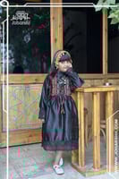 فستان التأسيس اسود حسب الطلب