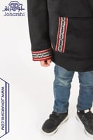 هودي أطفال شتوي بسدو مع رسمه الورده