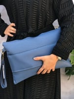 شنط باوتش بتصميم أنيق باوتش ايباد لابتوب - سماوي (...