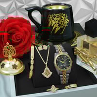 اطقم هدايا نسائية راقية مع تصميم الاسم الشخصي