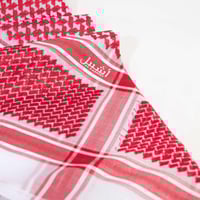 شماغ أشبيل احمر غامق