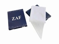 شماغ ZAFرجالي ابيض ناصع