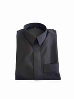 ثوب سعودي ولادي شبابي شتوي قلاب سحاب أسود