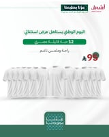 عرض 12 حبه فانيله مصري