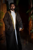 فروة رجالي تطريز بشت