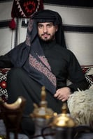 شال شتوي اسود