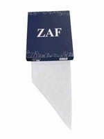 شماغ ZAFرجالي ابيض ناصع