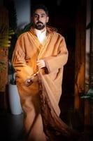 فروة رجالي تطريز بشت