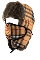 قبع روسي فرو ملون