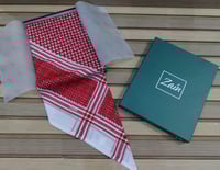 شماغ أحمر رجالي ZAIN غامق