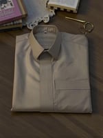 ثوب سعودي رجالي شتوي خليه قلاب سحاب بيج