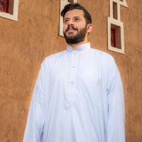 قميص كويتي رجالي كم طويل