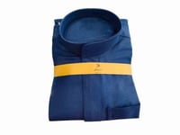 ثوب دروش شتوي سادة سحاب رجالي كحلي ورمادي