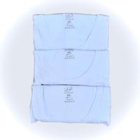 3 فانيلة نصف كم قطن مصري رجالي العربي