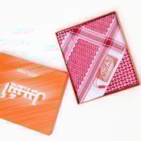 شماغ أشبيل احمر كلاسيكي