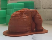 قالب سيليكون جبل الفيل ينفع للشموع و الجبس حجم كبي...