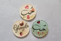 ورق شفاف مطبوع أشكال كيوي للميداليات و السلاسل حبر...