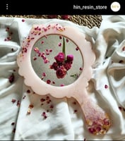 قالب سيليكون مرايا يد للعروس كبير ارتفاع ٣٢ سم و ا...