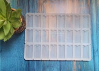 قالب مستطيل ميداليات للتوزيعات 24 تجويف مقاس القطع...